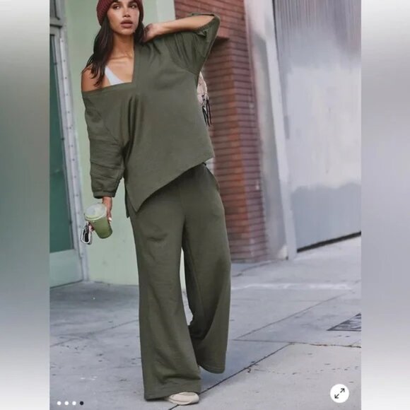 NWOT Free People On The Run PANTS ONLY Adventurer size- MEDIUM - Picture 2 of 5